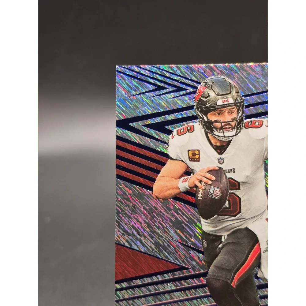 2025 Panini Revolution Baker Mayfield #87 Purple Storm /549 Buccaneers